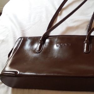 Brown Gucci bag